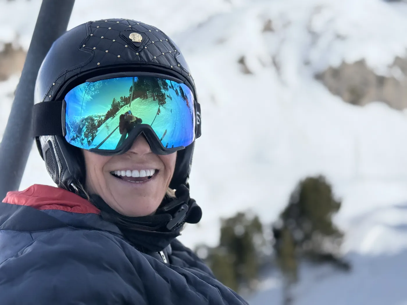 student smiling during a ski lesson in Baqueira Beret — Alpine Ski Academy