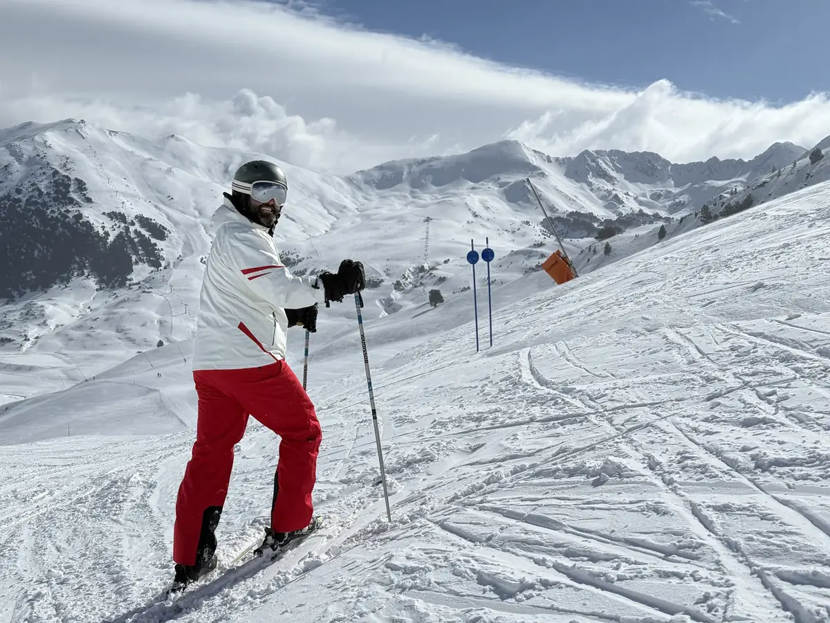 Pista tranquila y sin colas en Baqueira Beret — Alpine Ski Academy
