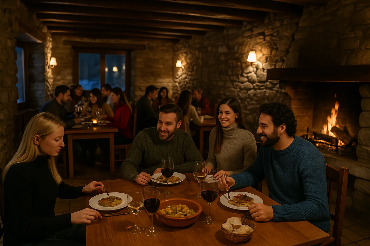 Restaurant in Arties, Aran Valley, gastronomic guide.