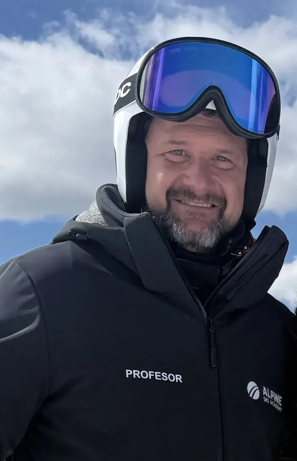 Juanka Ramos instructor de esquí TD3 especialista alto rendimiento Alpine Ski Academy Baqueira