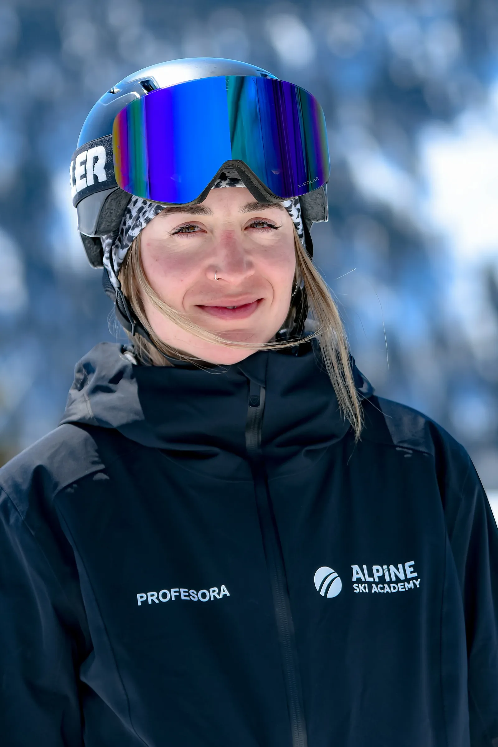 Antonia Serra Barias monitora de esquí y snowboard TD1 Alpine Ski Academy Baqueira