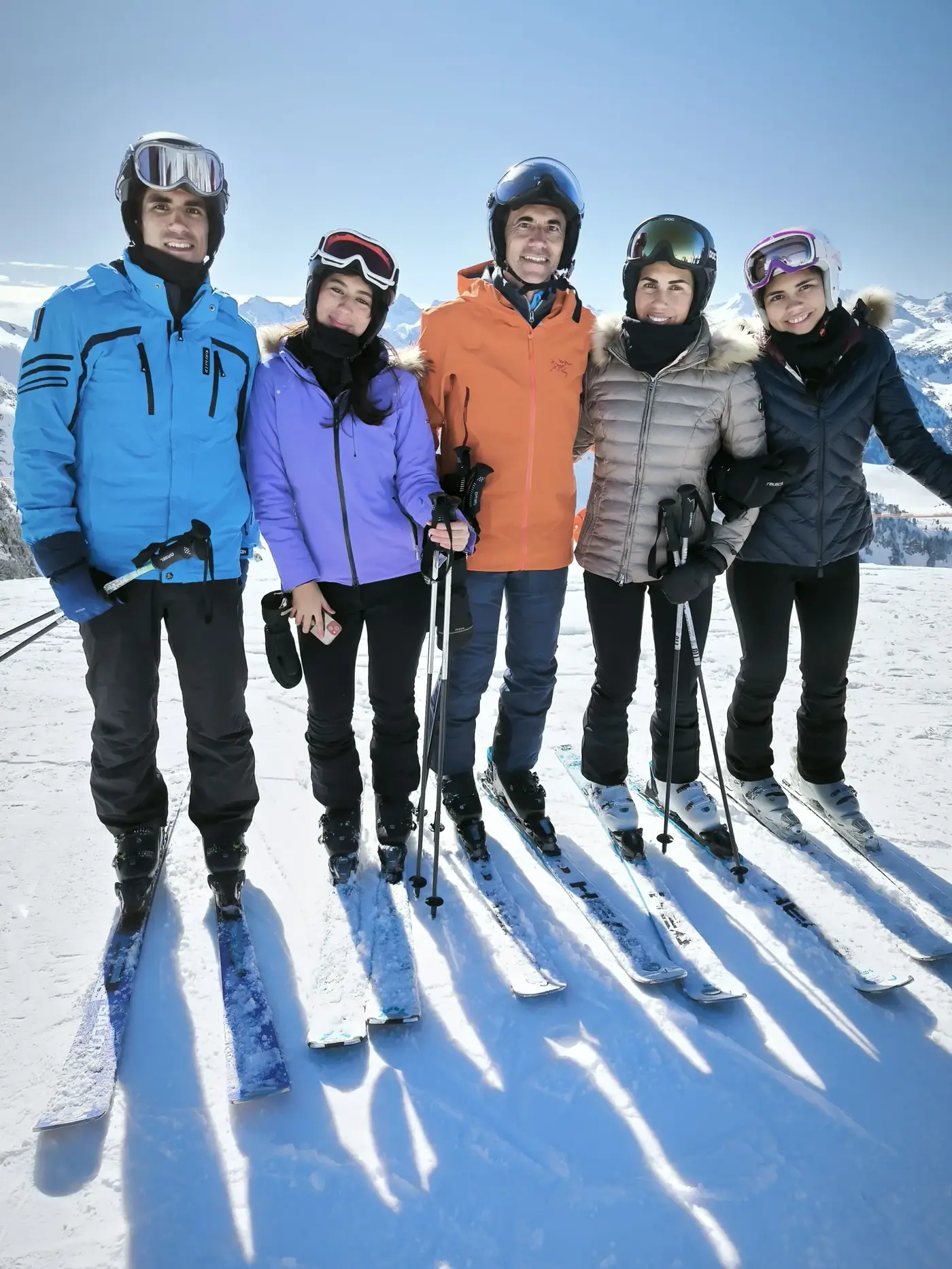 Private Ski Lessons for Families in Baqueira