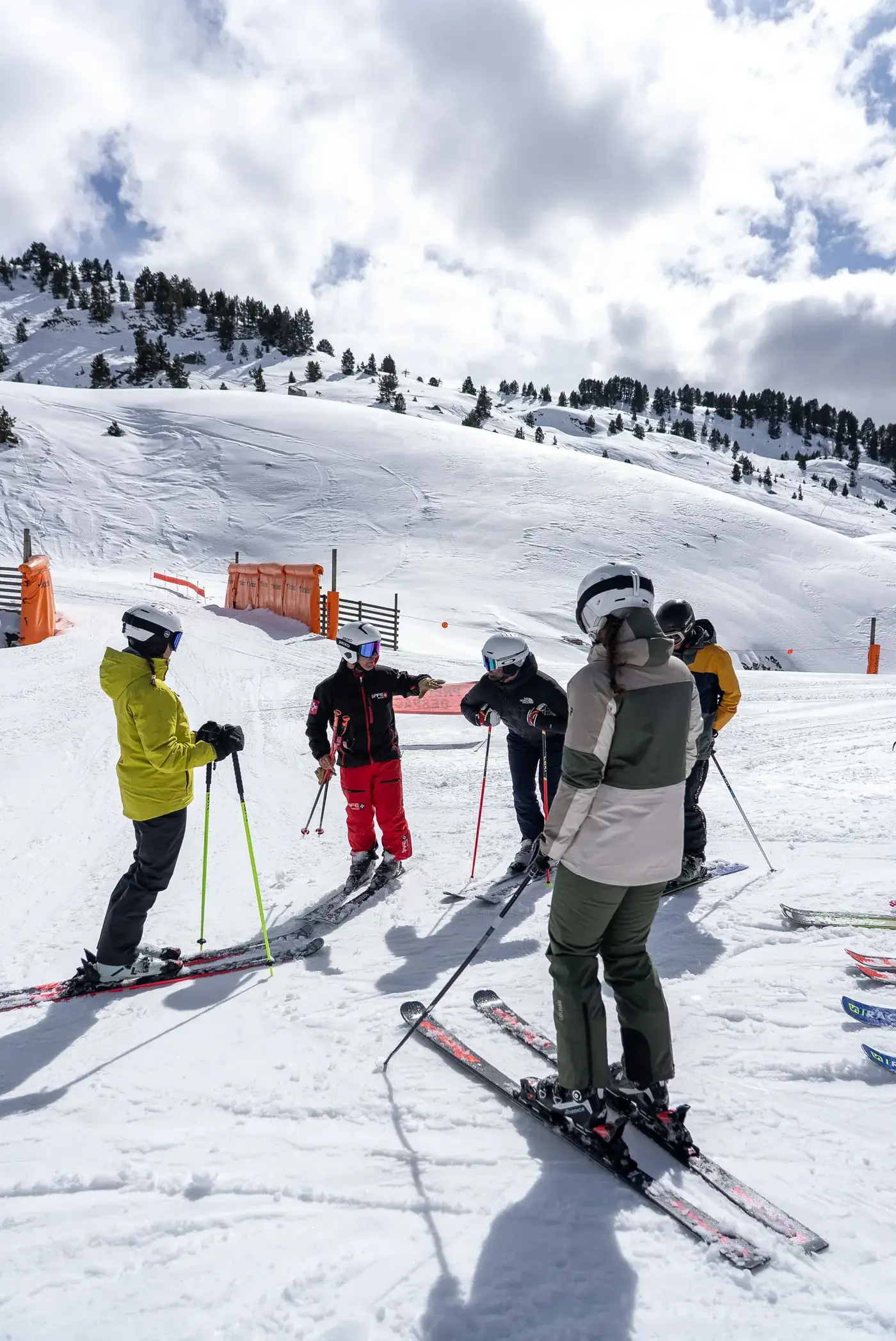 Group Ski Lessons for Adults in Baqueira