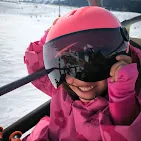 Nina contenta telesilla era cavana — Alpine Ski Academy, Baqueira Beret